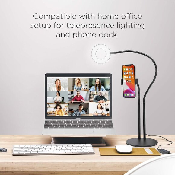 Brand New Merkury Innovations Desktop Selfie Studio Ring Light with Remote - Picture 10 of 10